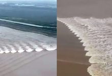 一潮八看 钱塘江罕现第八种潮景[具体怎么个八看法]-HU网络